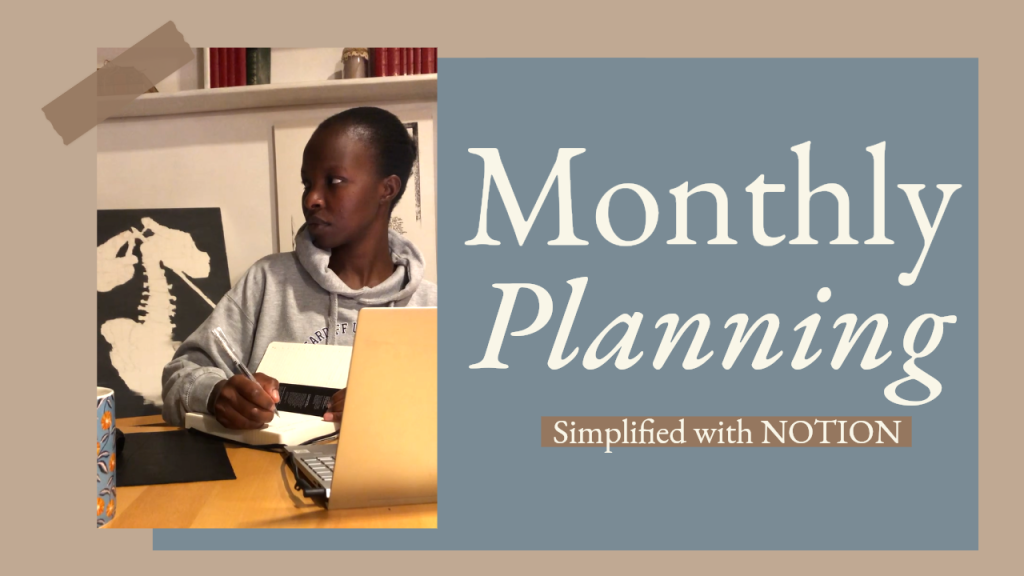 Monthly Planning on NOTION